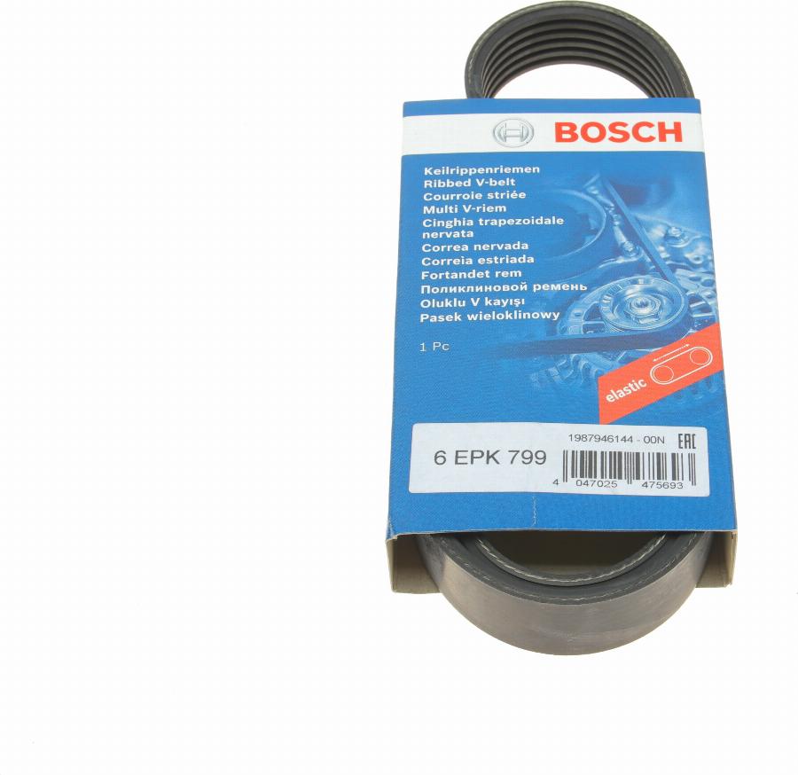 BOSCH 1 987 946 144 - V-Ribbed Belt autospares.lv