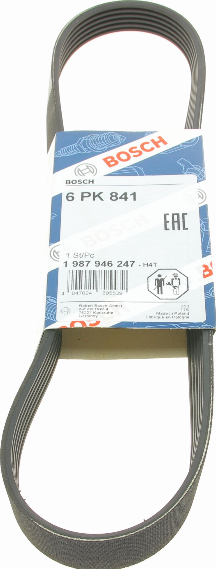 BOSCH 1 987 946 247 - V-Ribbed Belt autospares.lv