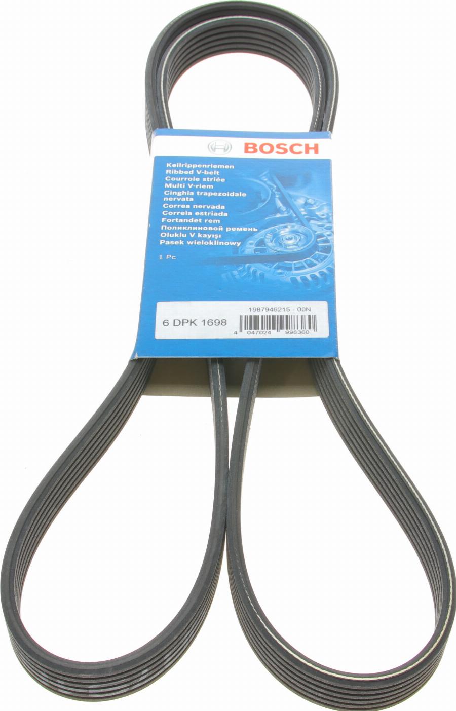 BOSCH 1 987 946 215 - V-Ribbed Belt autospares.lv