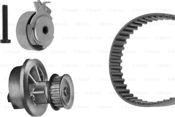 BOSCH 1 987 948 509 - Water Pump & Timing Belt Set autospares.lv