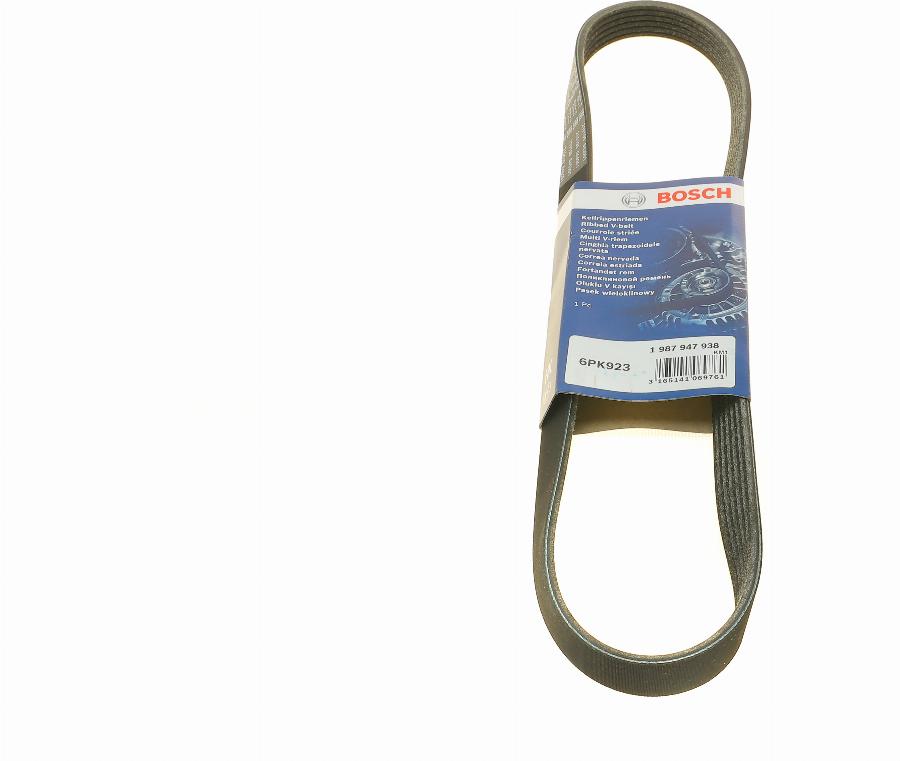 BOSCH 1 987 947 938 - V-Ribbed Belt autospares.lv