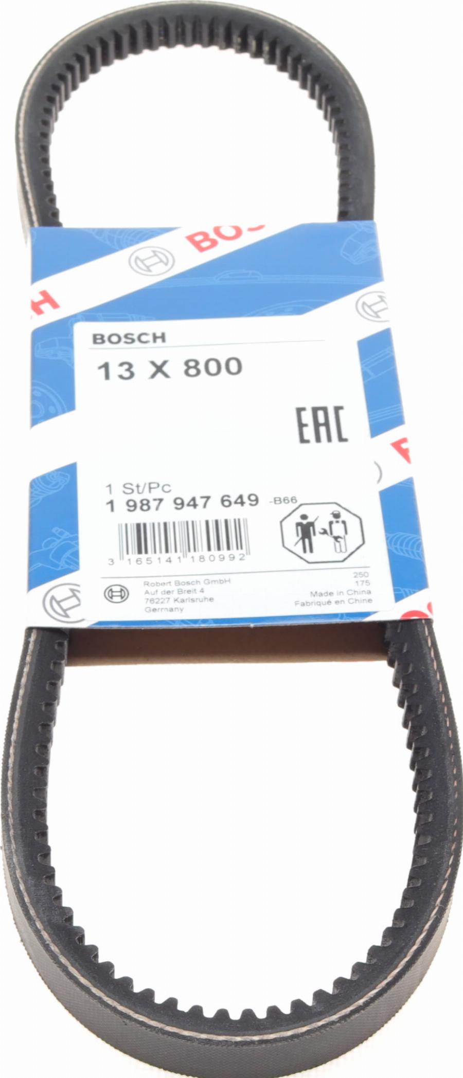 BOSCH 1 987 947 649 - V-Belt autospares.lv