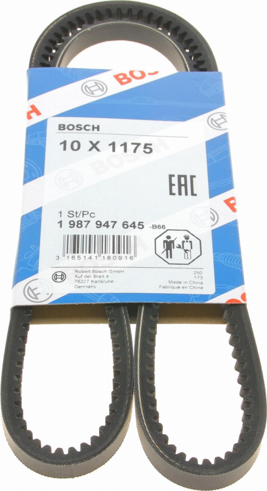 BOSCH 1 987 947 645 - V-Belt autospares.lv