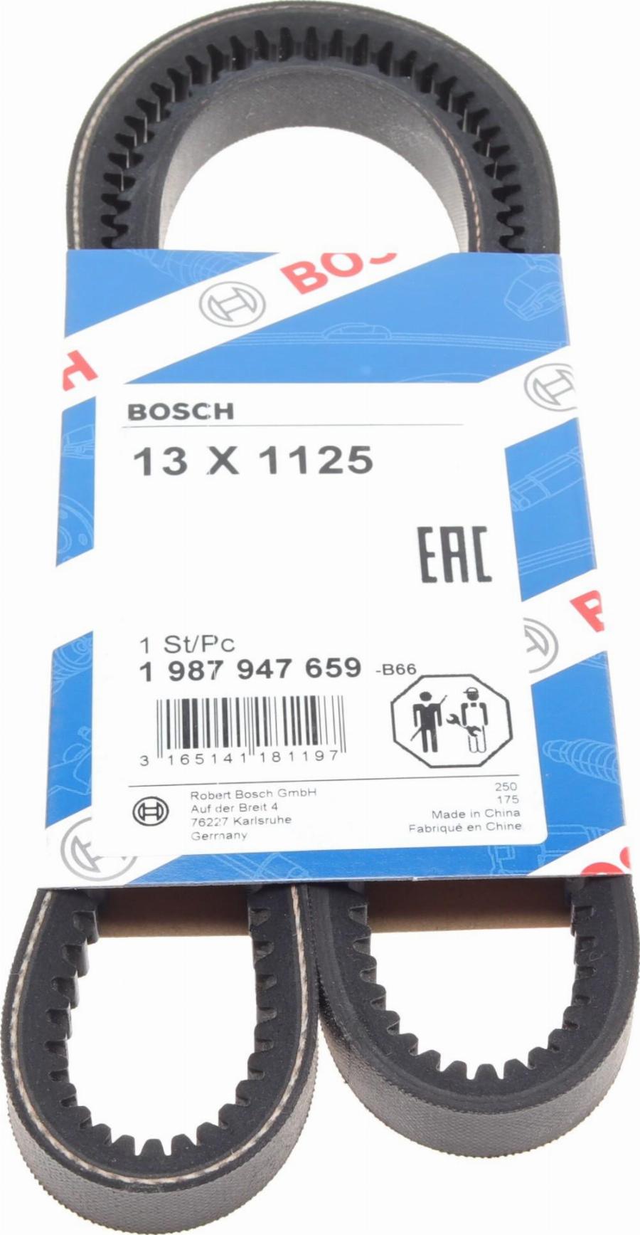 BOSCH 1 987 947 659 - V-Belt autospares.lv