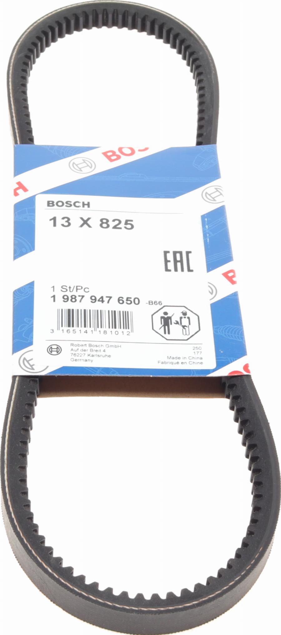 BOSCH 1 987 947 650 - V-Belt autospares.lv