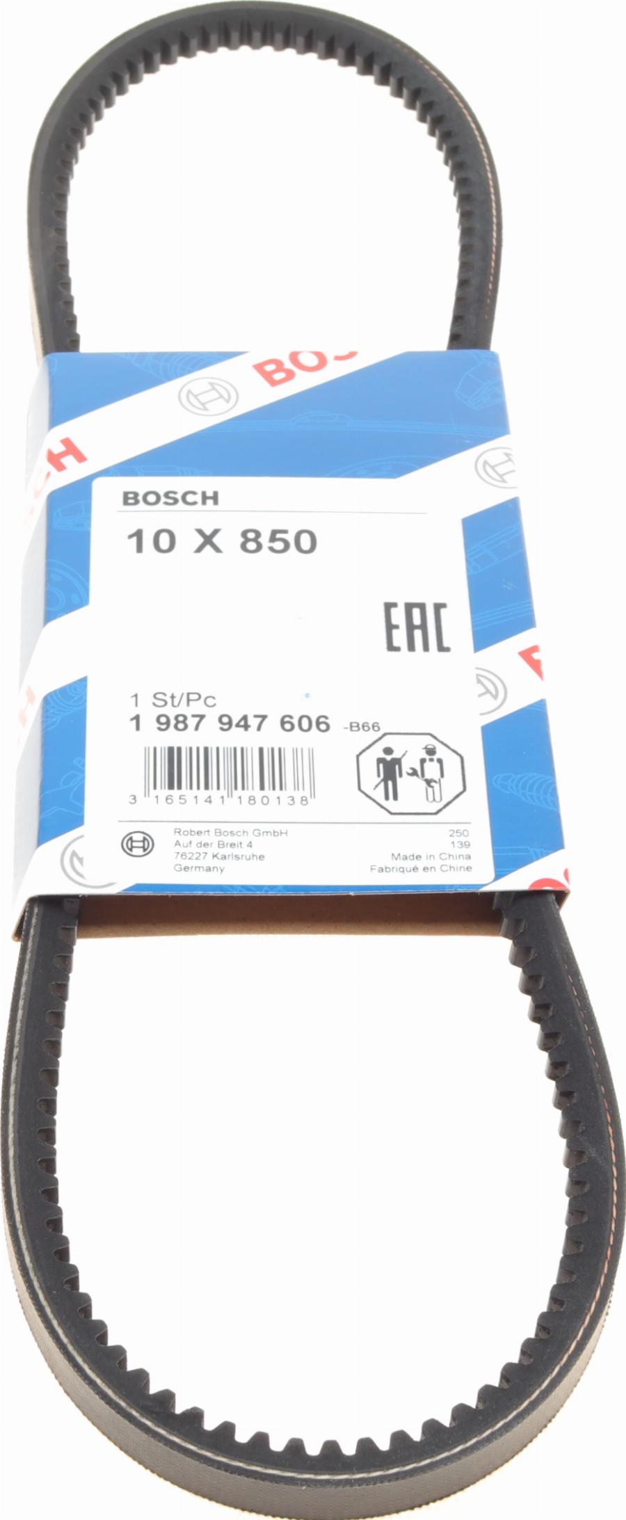 BOSCH 1 987 947 606 - V-Belt autospares.lv