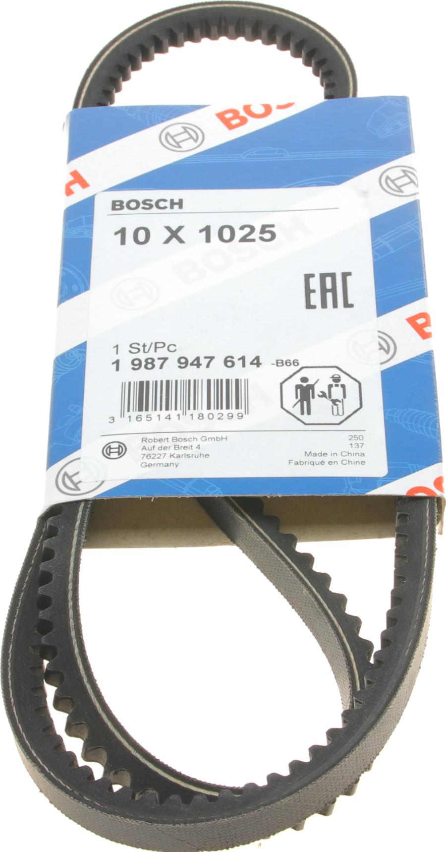 BOSCH 1 987 947 614 - V-Belt autospares.lv