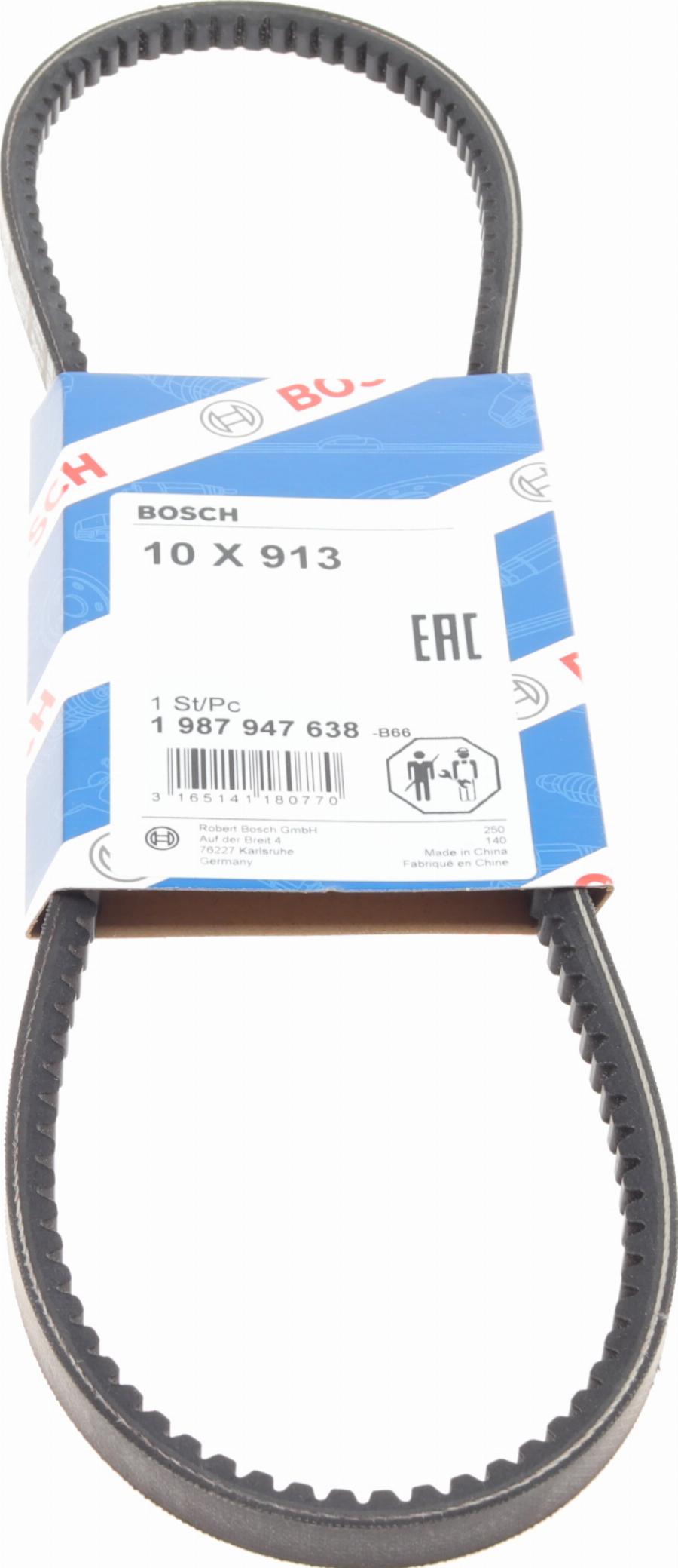 BOSCH 1 987 947 638 - V-Belt autospares.lv