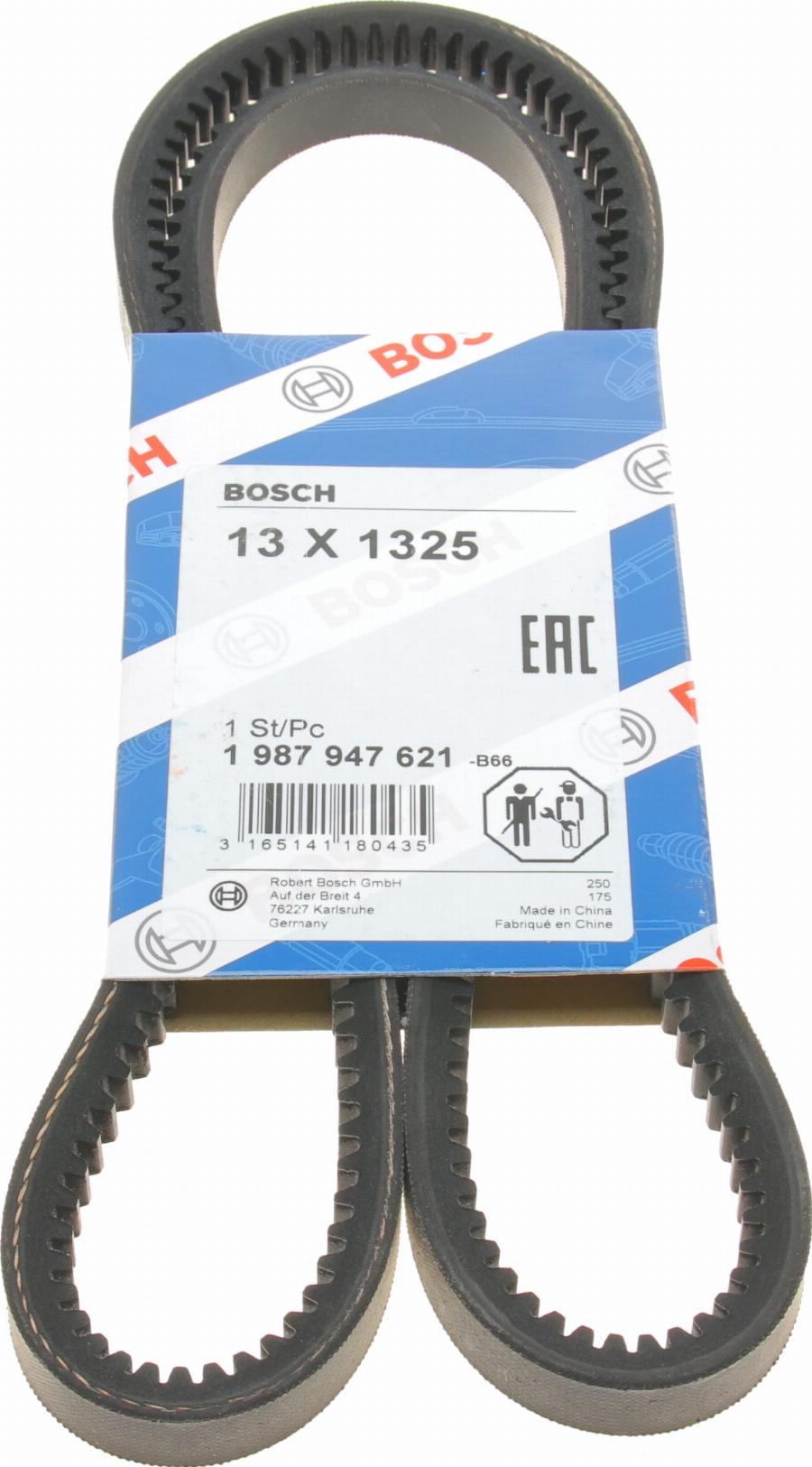 BOSCH 1 987 947 621 - V-Belt autospares.lv