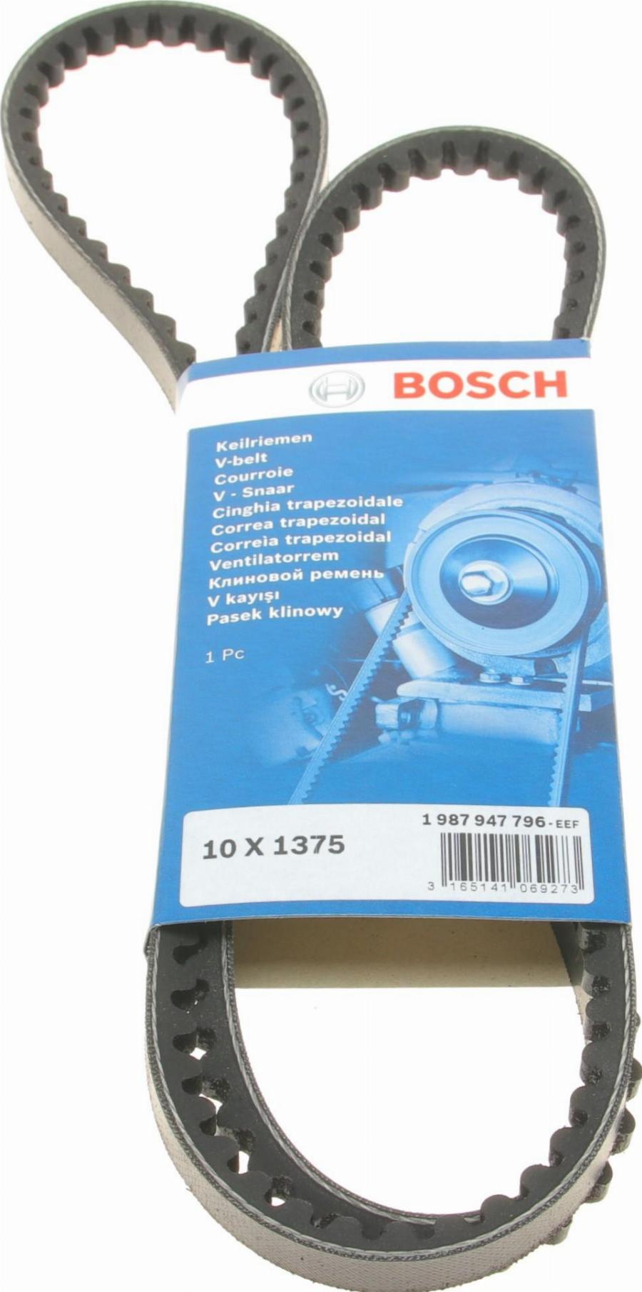 BOSCH 1 987 947 796 - V-Belt autospares.lv