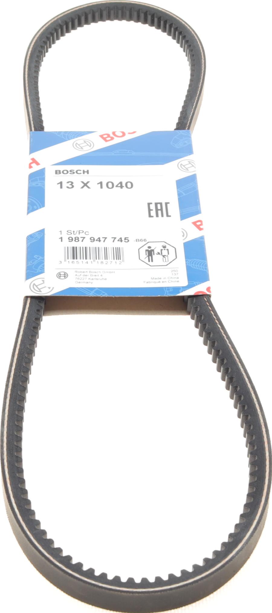 BOSCH 1 987 947 745 - V-Belt autospares.lv