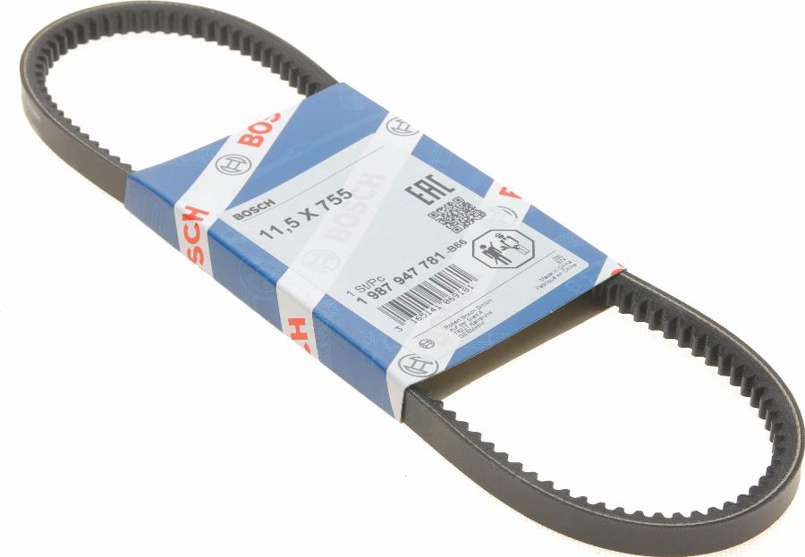 BOSCH 1 987 947 781 - V-Belt autospares.lv