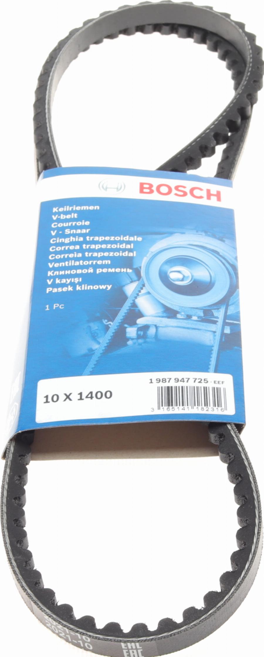 BOSCH 1 987 947 725 - V-Belt autospares.lv