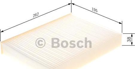 BOSCH 1 987 435 082 - Filter, interior air autospares.lv