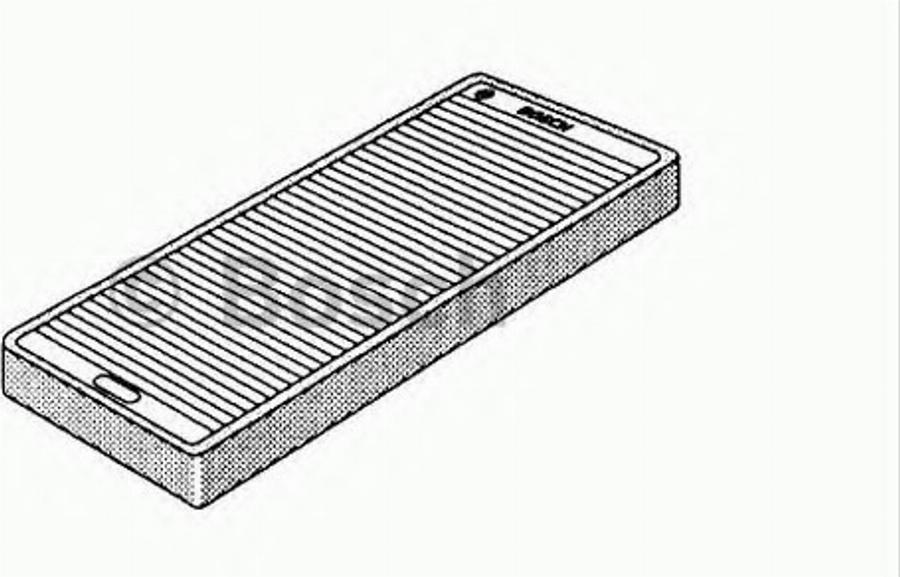 BOSCH 1 987 431 016 - Filter, interior air autospares.lv