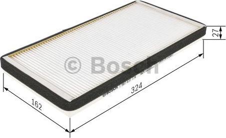 BOSCH 1 987 431 174 - Filter, interior air autospares.lv