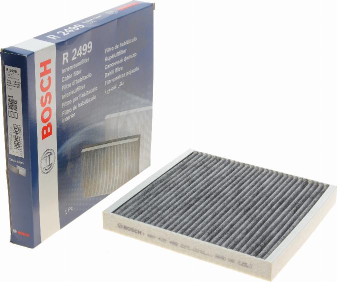 BOSCH 1 987 432 499 - Filter, interior air autospares.lv