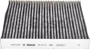 BOSCH 1 987 432 433 - Filter, interior air autospares.lv