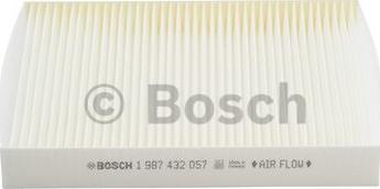 BOSCH 1 987 432 057 - Filter, interior air autospares.lv
