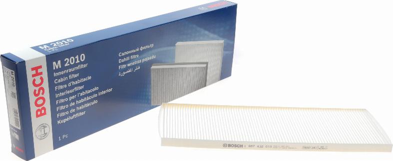 BOSCH 1 987 432 010 - Filter, interior air autospares.lv