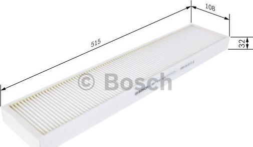 BOSCH 1 987 432 018 - Filter, interior air autospares.lv