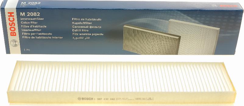 BOSCH 1 987 432 082 - Filter, interior air autospares.lv