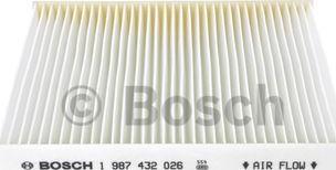 BOSCH 1 987 432 026 - Filter, interior air autospares.lv