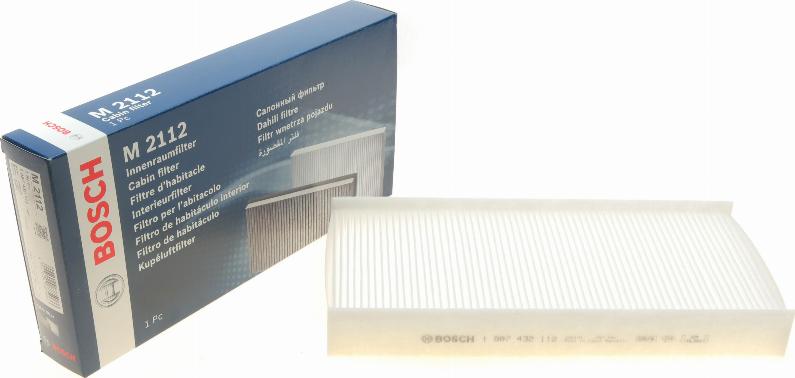 BOSCH 1 987 432 112 - Filter, interior air autospares.lv