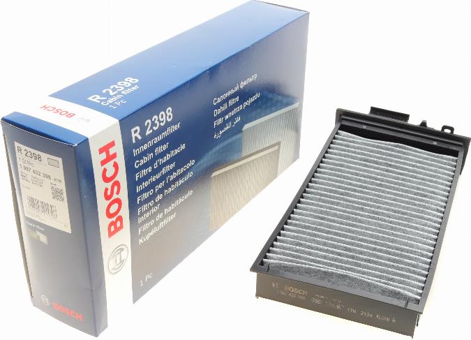 BOSCH 1 987 432 398 - Filter, interior air autospares.lv