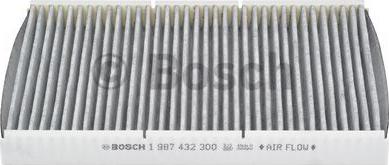 BOSCH 1 987 432 300 - Filter, interior air autospares.lv