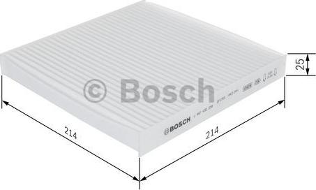 BOSCH 1 987 432 299 - Filter, interior air autospares.lv