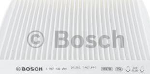 BOSCH 1 987 432 299 - Filter, interior air autospares.lv