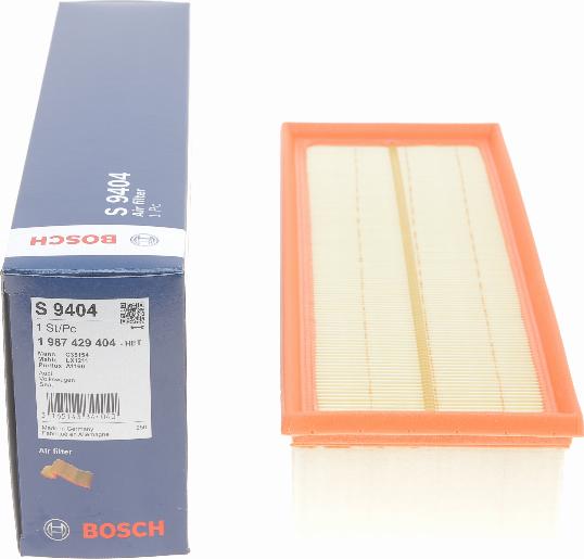 BOSCH 1 987 429 404 - Air Filter, engine autospares.lv