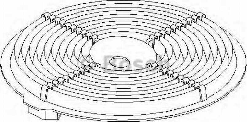 BOSCH 1 987 429 149 - Air Filter, engine autospares.lv