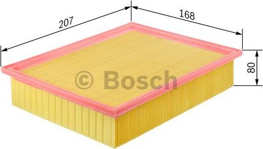 BOSCH 1 987 429 182 - Air Filter, engine autospares.lv