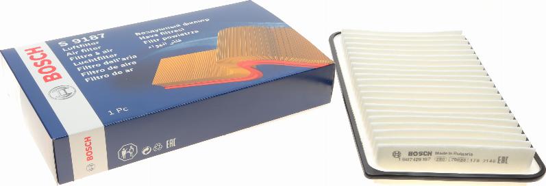 BOSCH 1 987 429 187 - Air Filter, engine autospares.lv