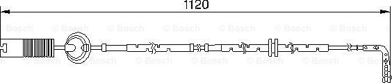 BOSCH 1 987 474 999 - Warning Contact, brake pad wear autospares.lv