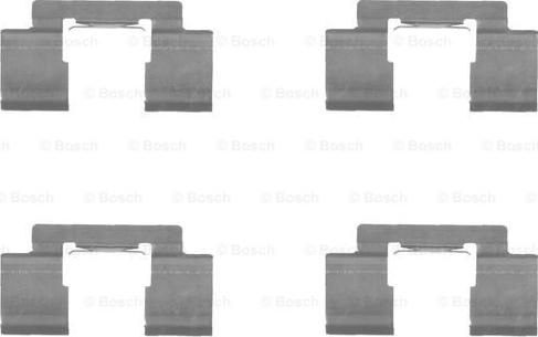 BOSCH 1 987 474 457 - Accessory Kit for disc brake Pads autospares.lv