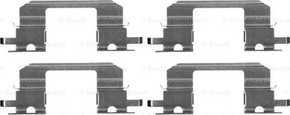 BOSCH 1 987 474 427 - Accessory Kit for disc brake Pads autospares.lv