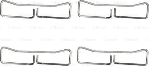 BOSCH 1 987 474 690 - Accessory Kit for disc brake Pads autospares.lv