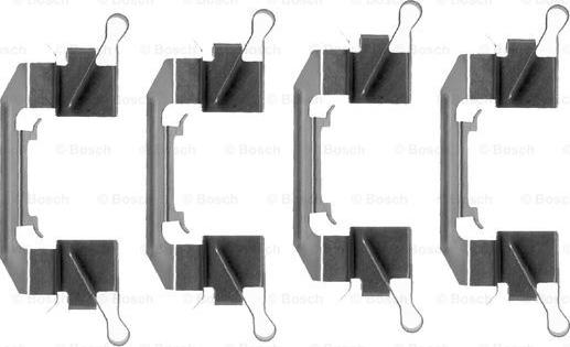 BOSCH 1 987 474 656 - Accessory Kit for disc brake Pads autospares.lv