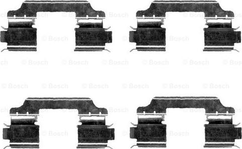 BOSCH 1 987 474 667 - Accessory Kit for disc brake Pads autospares.lv