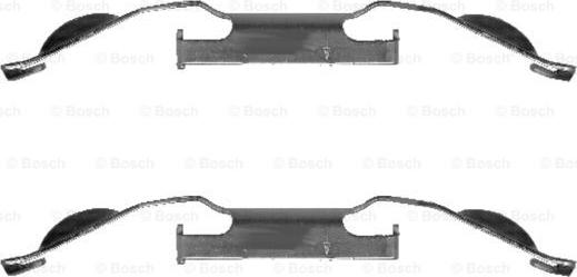 BOSCH 1 987 474 306 - Accessory Kit for disc brake Pads autospares.lv