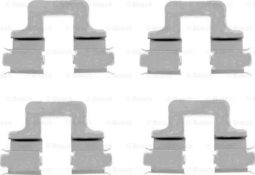 BOSCH 1 987 474 314 - Accessory Kit for disc brake Pads autospares.lv