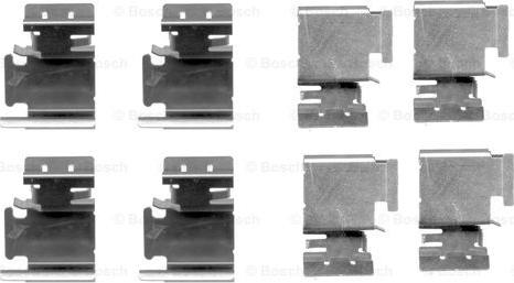 BOSCH 1 987 474 312 - Accessory Kit for disc brake Pads autospares.lv