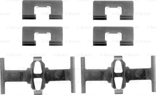 BOSCH 1 987 474 329 - Accessory Kit for disc brake Pads autospares.lv