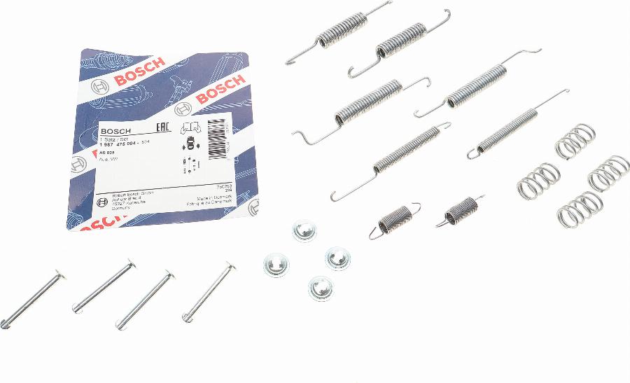 BOSCH 1 987 475 004 - Accessory Kit, brake shoes autospares.lv