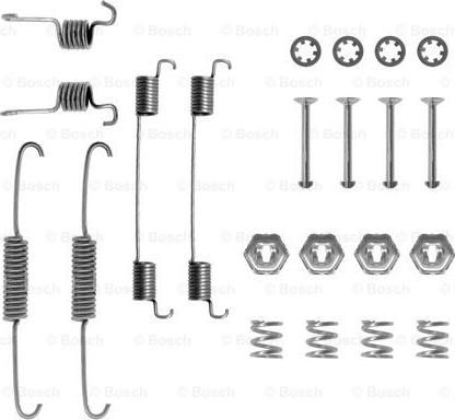 BOSCH 1 987 475 160 - Accessory Kit, brake shoes autospares.lv