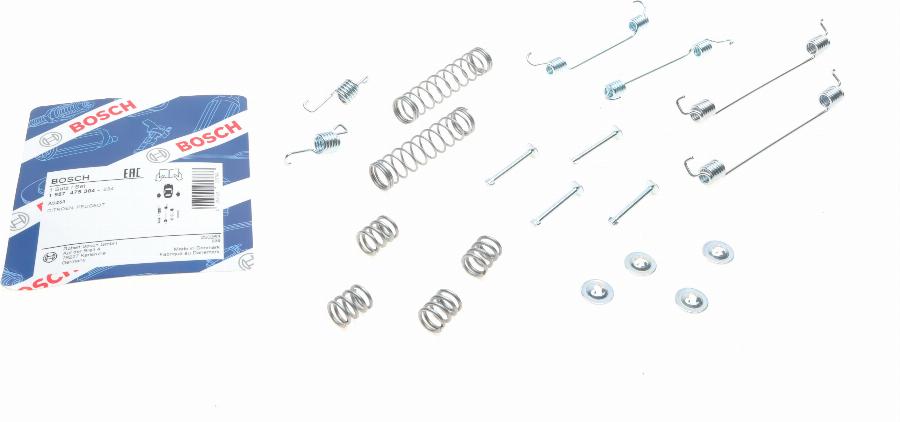 BOSCH 1 987 475 304 - Accessory Kit, brake shoes autospares.lv