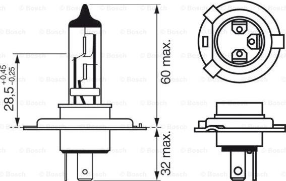 BOSCH 1 987 301 181 - Bulb autospares.lv